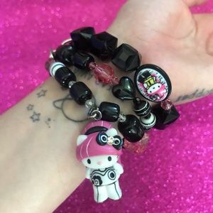 Tarina Tarantino Hello Kitty Charm Bracelet